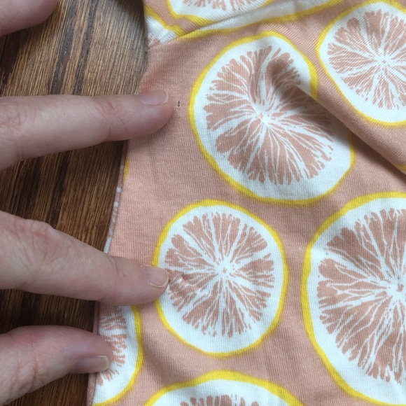 NEW Milkbarn Grapefruit Dress & Leggings Set 3-6 Months - Picture 8 of 8